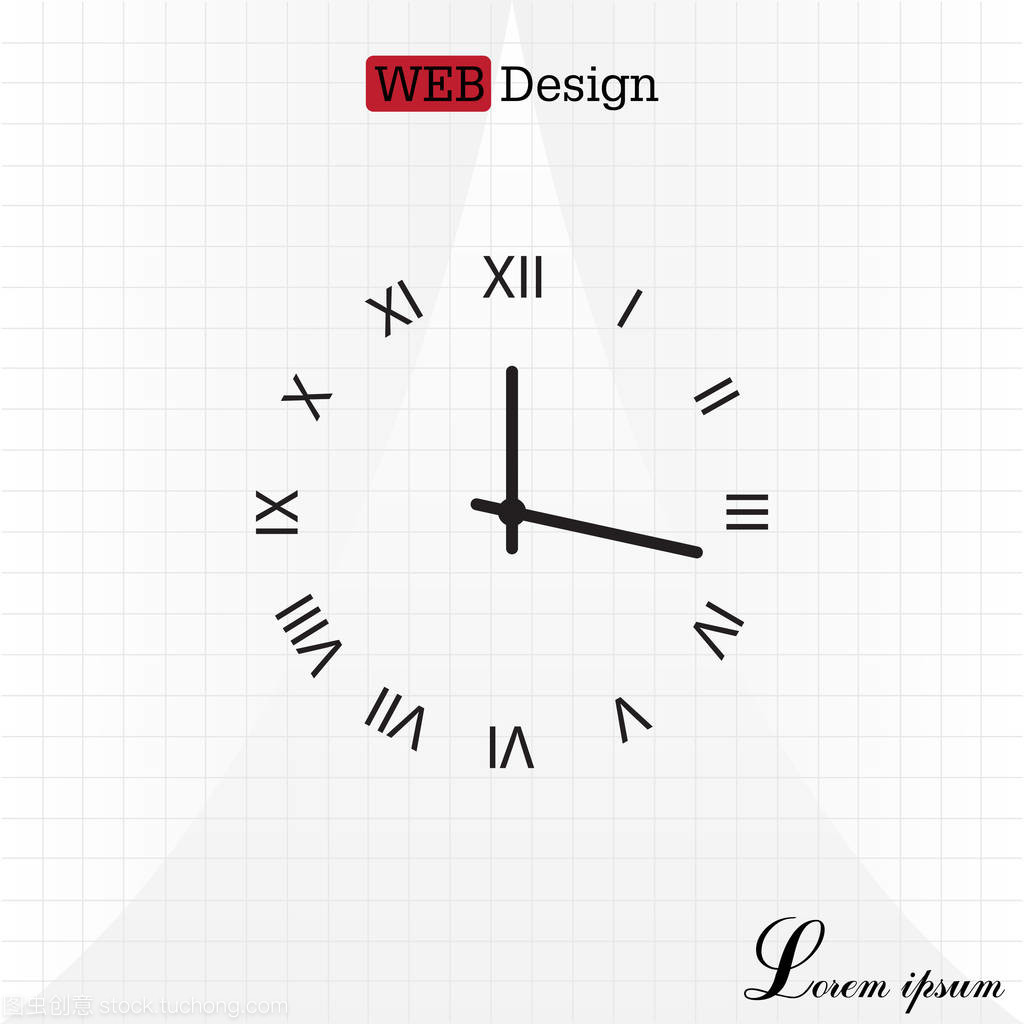 時鐘網(wǎng)絡(luò)線圖標(biāo) 連接時間與數(shù)據(jù)的橋梁